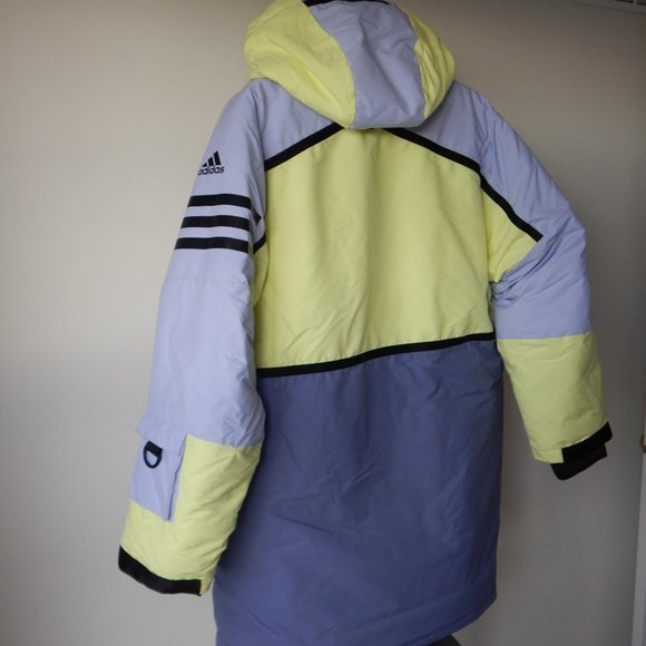 NWT Men’s Adidas XPLORIC Down Insulated Parka Size XL Multicolor - Picture 15 of 15